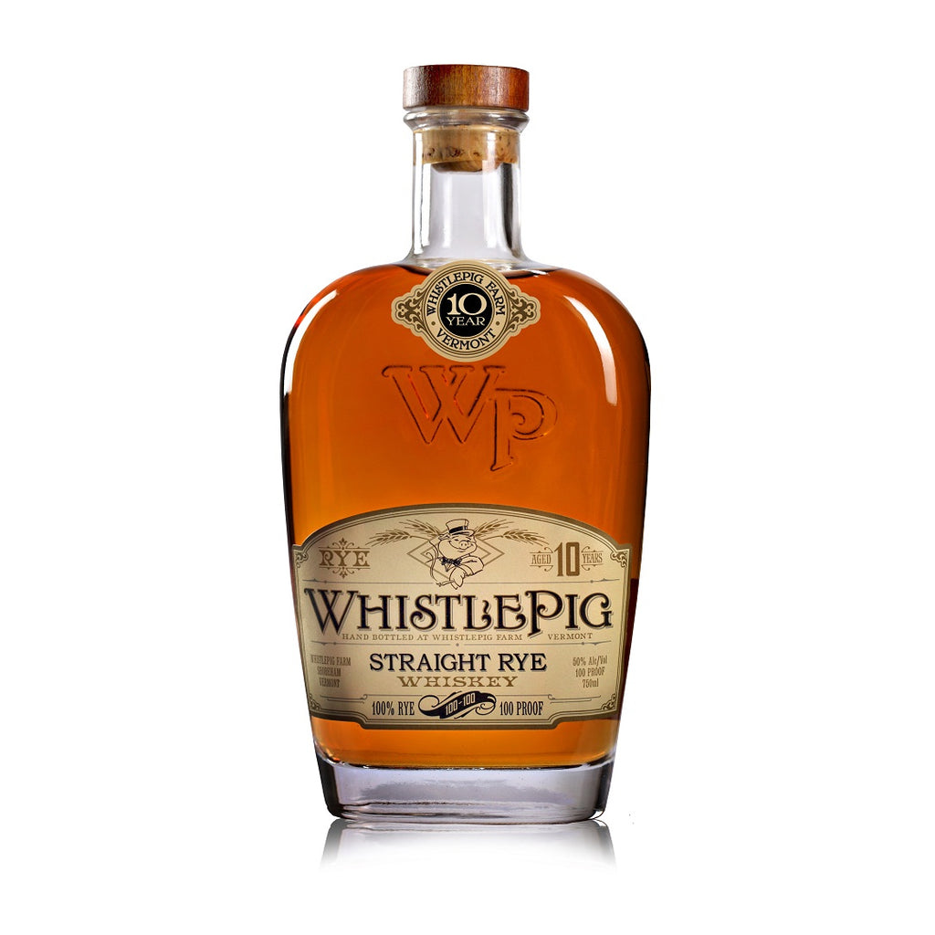 WhistlePig Straight 10 Year Rye Whiskey