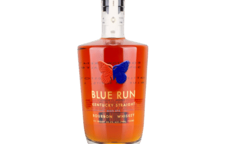 Blue run high rye bourbon whiskey