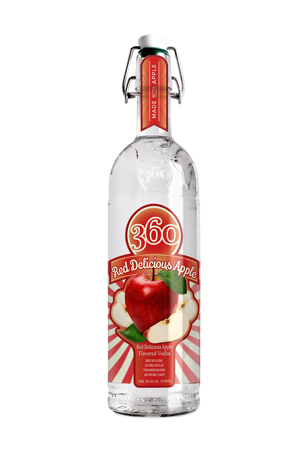360 Red Delicious Apple Vodka