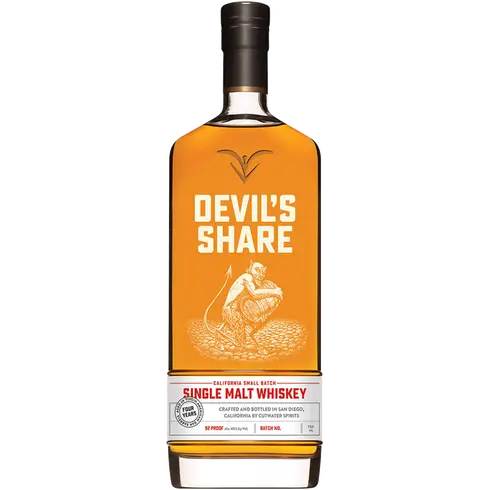 Cutwater Devil’s Share Single Malt Whiskey 750ml