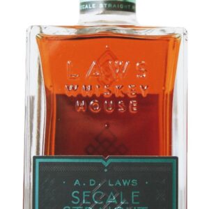 A.D. Laws Small Batch Secale Straight Rye Whiskey