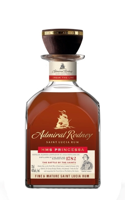 Admiral Rodney HMS Princessa Rum