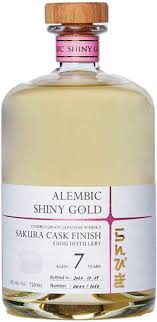 Alembic Shiny Gold 7 Year Old Sakura Cask Finish Japanese Whisky