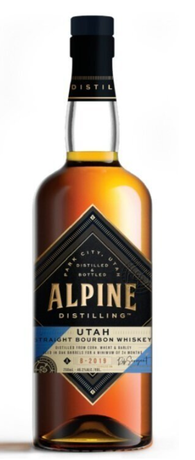Alpine Distilling Four Grain Bourbon Whisky