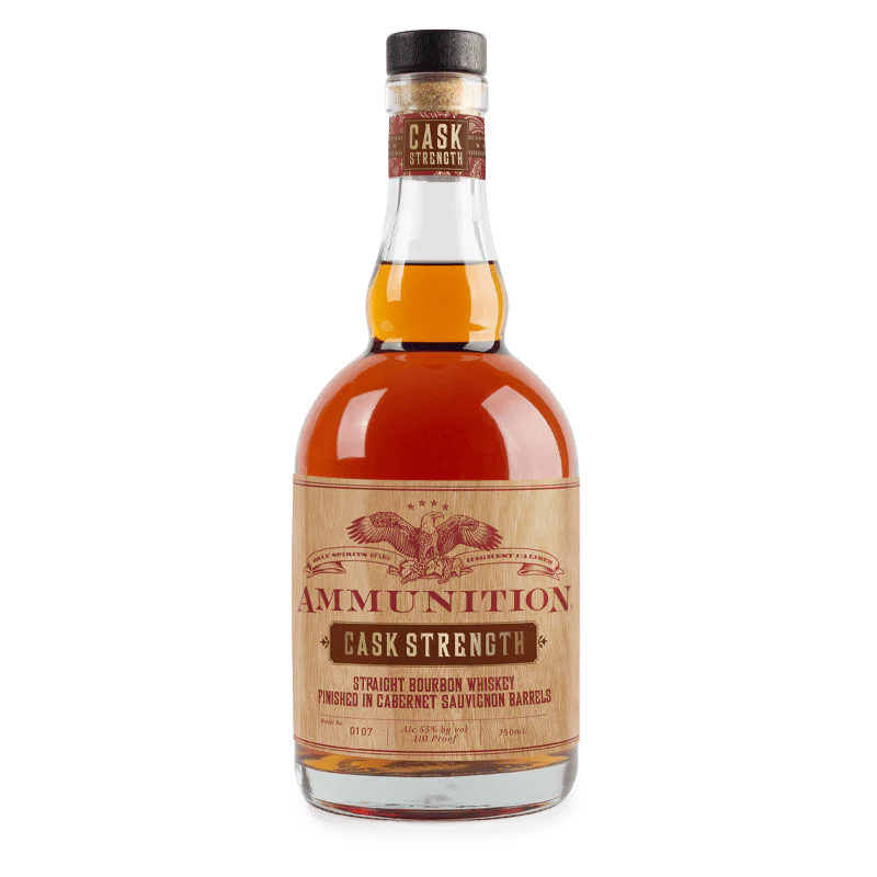 Ammunition Cask Strength Bourbon Whiskey