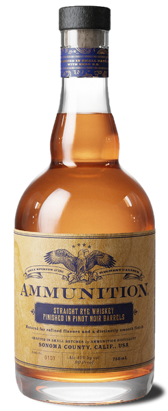 Ammunition Straight Rye Whiskey