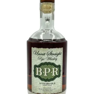 Baltimore Pure Rye 14 Year Old Uncut Straight Rye Whisky