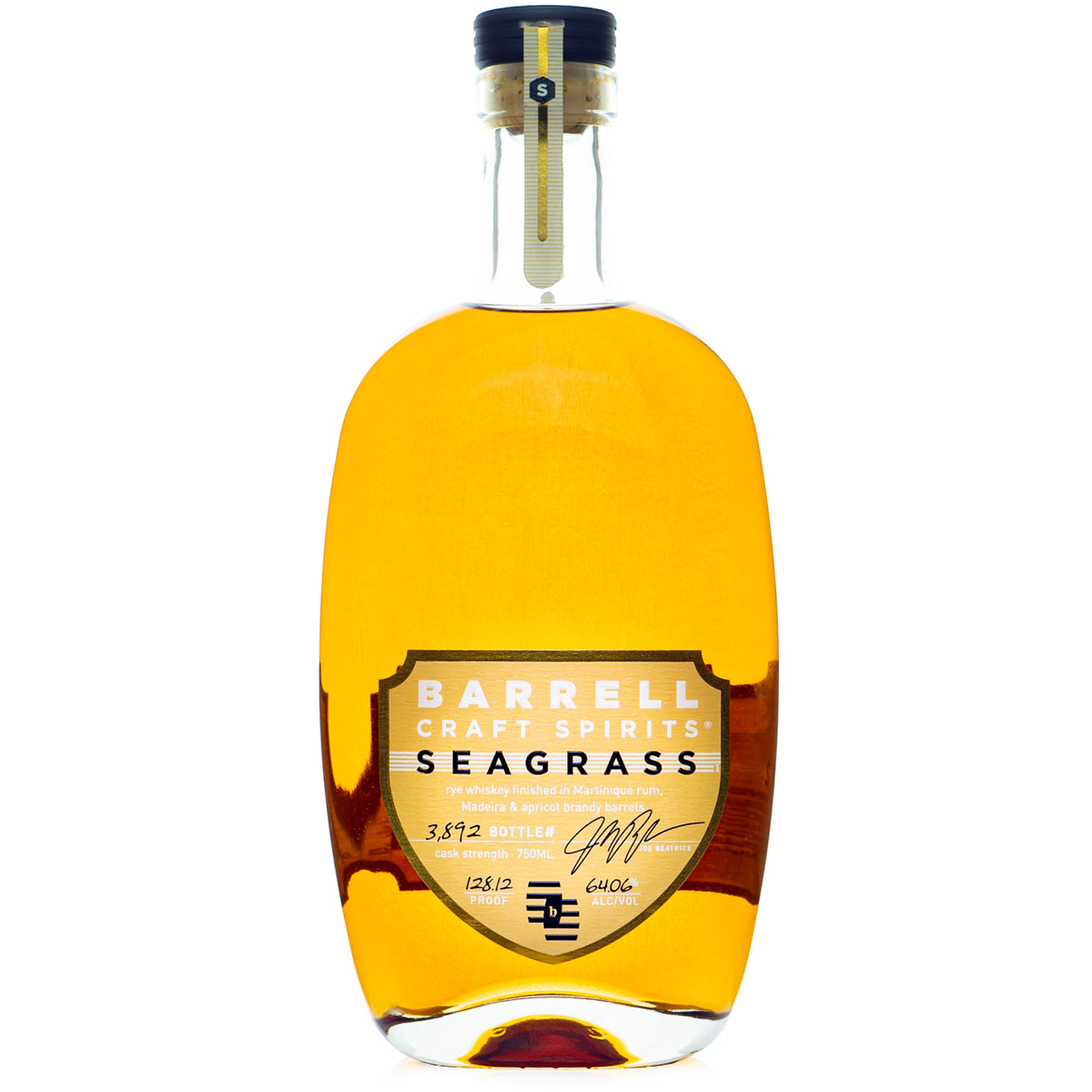Barrell Craft Spirits Gold Label 20 Year Old Seagrass Rye Limited Release Whiskey