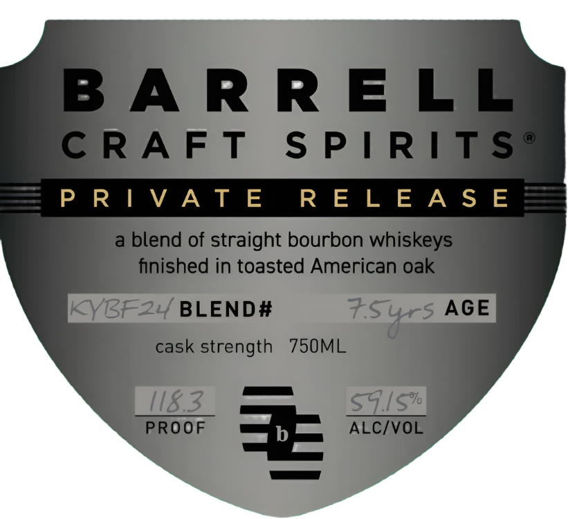 Barrell Craft Spirits Private Release #KYBF24 Blend of Straight Bourbon Whiskeys