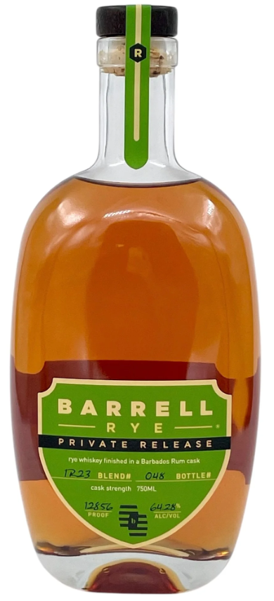 Barrell Private Release #1R23 Rum Finish Cask Strength Rye Whiskey