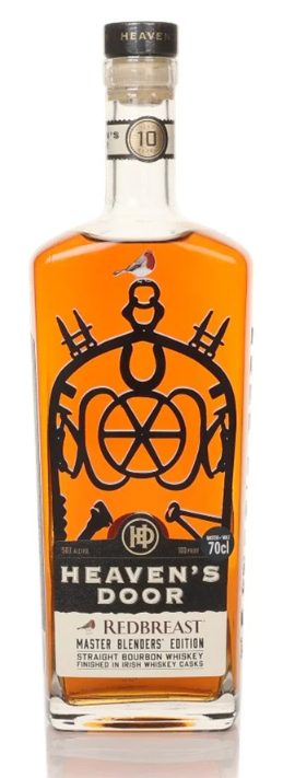Bob Dylan | Heaven's Door Redbreast Master Blenders Edition | Straight Bourbon Whiskey | 700ML