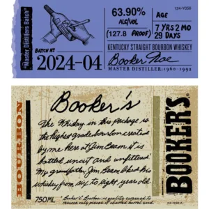 Booker’s 2024-04 Jerry’s Batch Bourbon Whisky