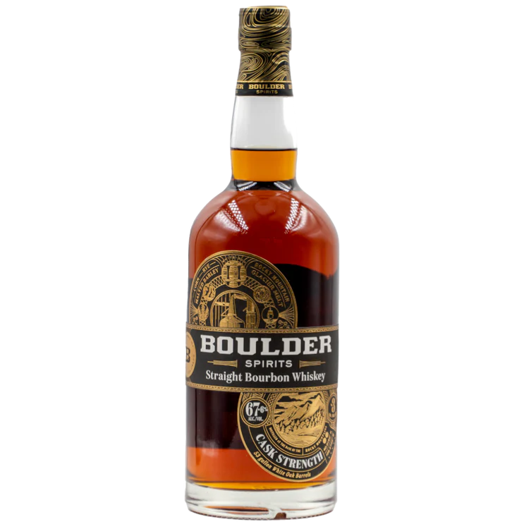 Boulder Spirits Cask Strength Straight Bourbon Whiskey