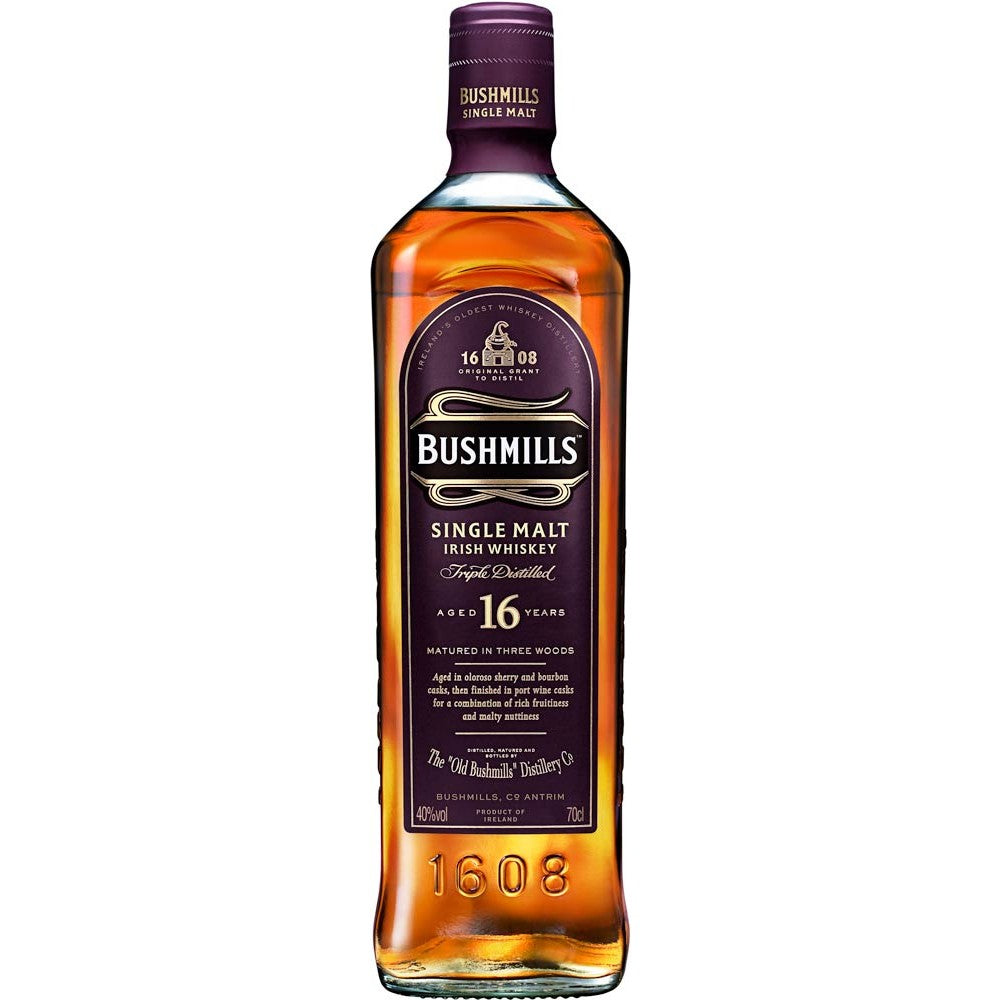 Bushmills 16 Year Old Single Malt Irish Whiskey