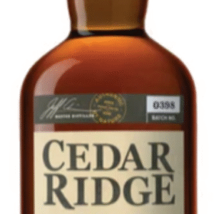 Cedar Ridge Straight Rye Whiskey