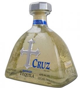 Cruz Del Sol Reposado Tequila W/2 Shot Glass