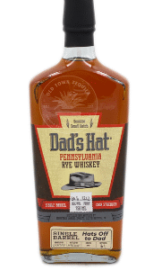 Dad's Hat Single Barrel Cask Strength Limited Release Rye Whisky