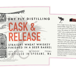 Dry Fly Cask & Release Finished in a Fort George Beer Barrel Straight Bourbon Whisky