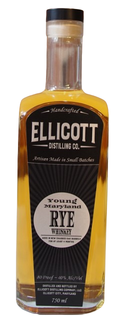 Ellicott Young Maryland Rye Whiskey