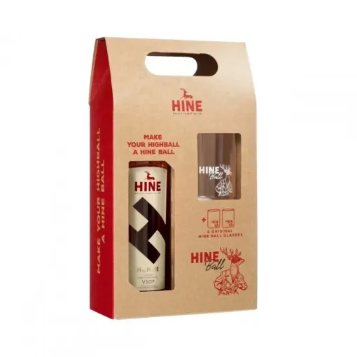 H by Hine VSOP Hiball Glass Pack 2021