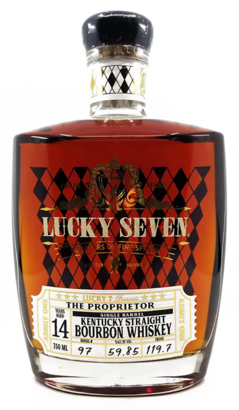 Lucky Seven The Proprietor Single Barrel 14 Year Old Kentucky Straight Bourbon Whiskey