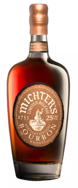 Michter’s 25 Year Old 2023 Release Bourbon Whisky