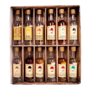 Mr. Tom's Vodka Sample Tasting Pack 12pk Assortment Sleeve 50ml