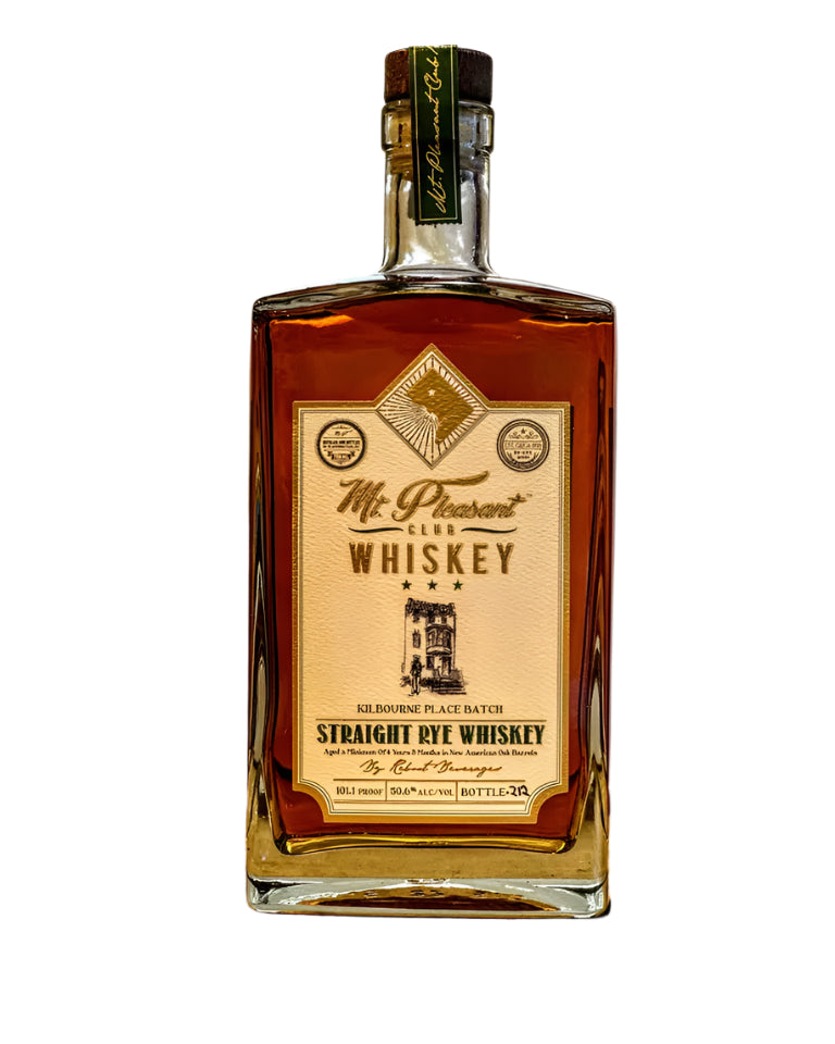Mt. Pleasant Club Kilbourne Place Batch Straight Rye Whiskey