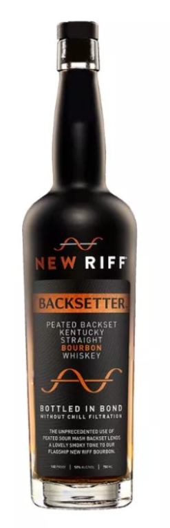 New Riff Backsetter Peated Basket Bonded Kentucky Straight Bourbon Whisky