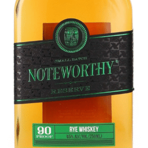 Noteworthy Small Batch Reserve Rye Whiskey