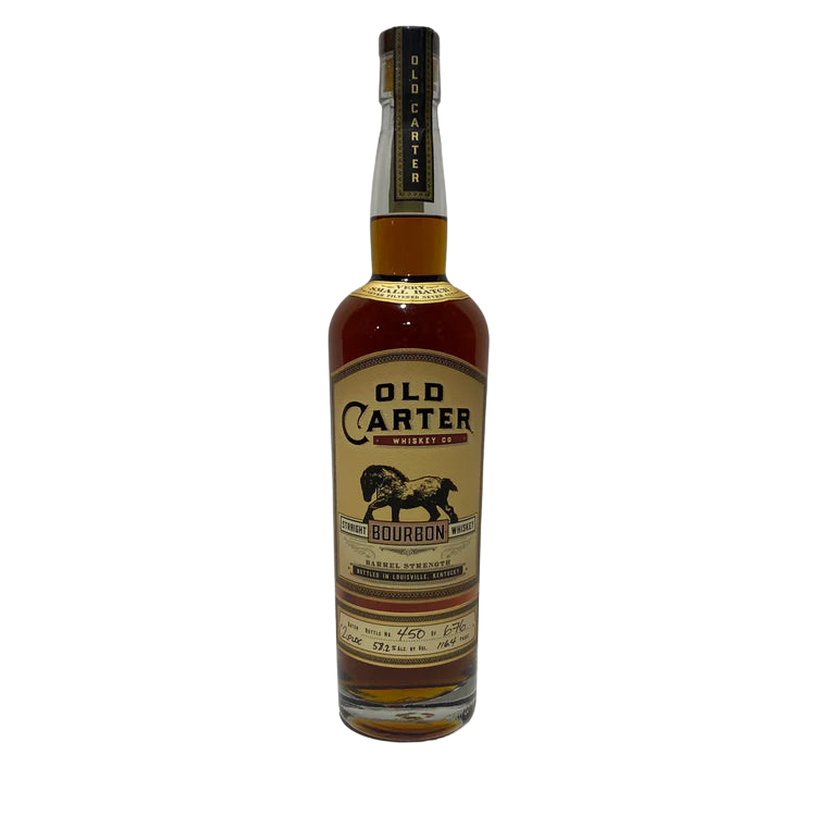 Old Carter Very Small Batch Straight Bourbon Whiskey Batch 2 PLDC 116.4 Proof