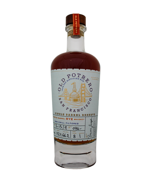 Old Potrero Single Barrel Reserve Toasted Barrel Rye Whiskey | 700ML