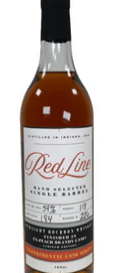 Red Line Single Barrel Peach Brandy Finished Bourbon Whiskey