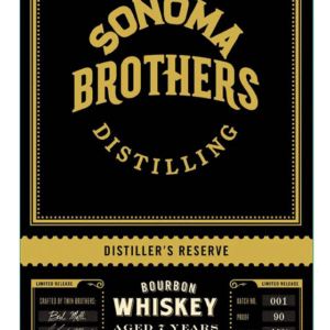 Sonoma Brothers 7 Year Old Distiller’s Reserve Bourbon Whiskey