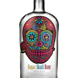 Sugar Skull Tribal Silver Rum