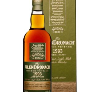 GlenDronach 25 Year Old 1993 Master Vintage Single Malt Scotch Whisky 700mL