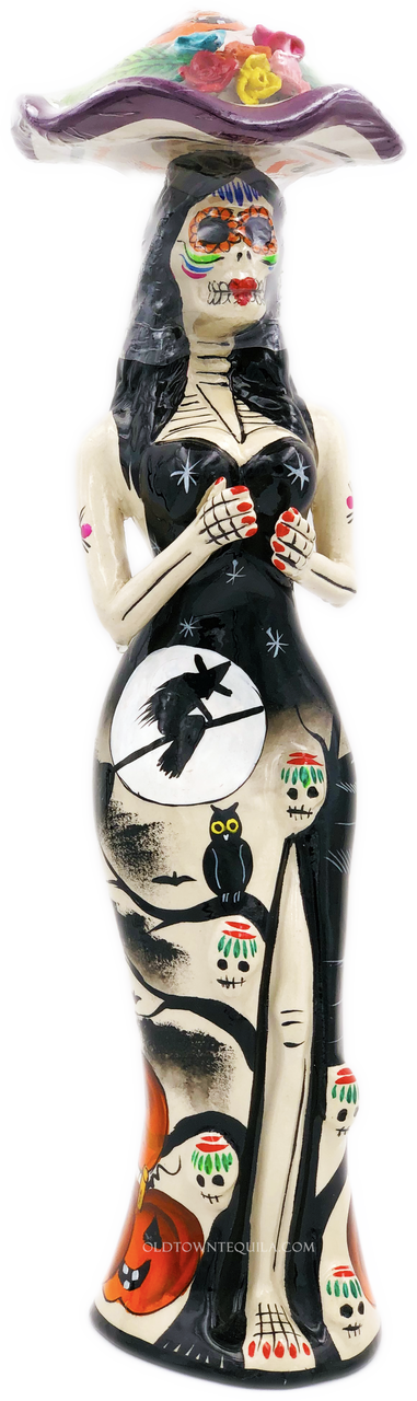 Tequila Epifania Anejo Tequila Katrina Halloween Edition