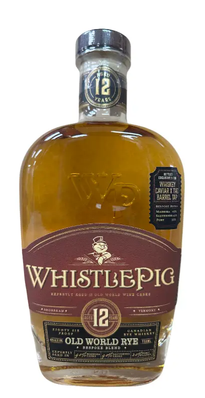 WhistlePig 12 Year Old - All Ryes Are Equal But Some Ryes Are More Equal Than Others - Single Barrel World Rye Whiskey