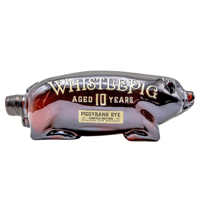 WhistlePig PiggyBank 10 Year Old Rye Whiskey