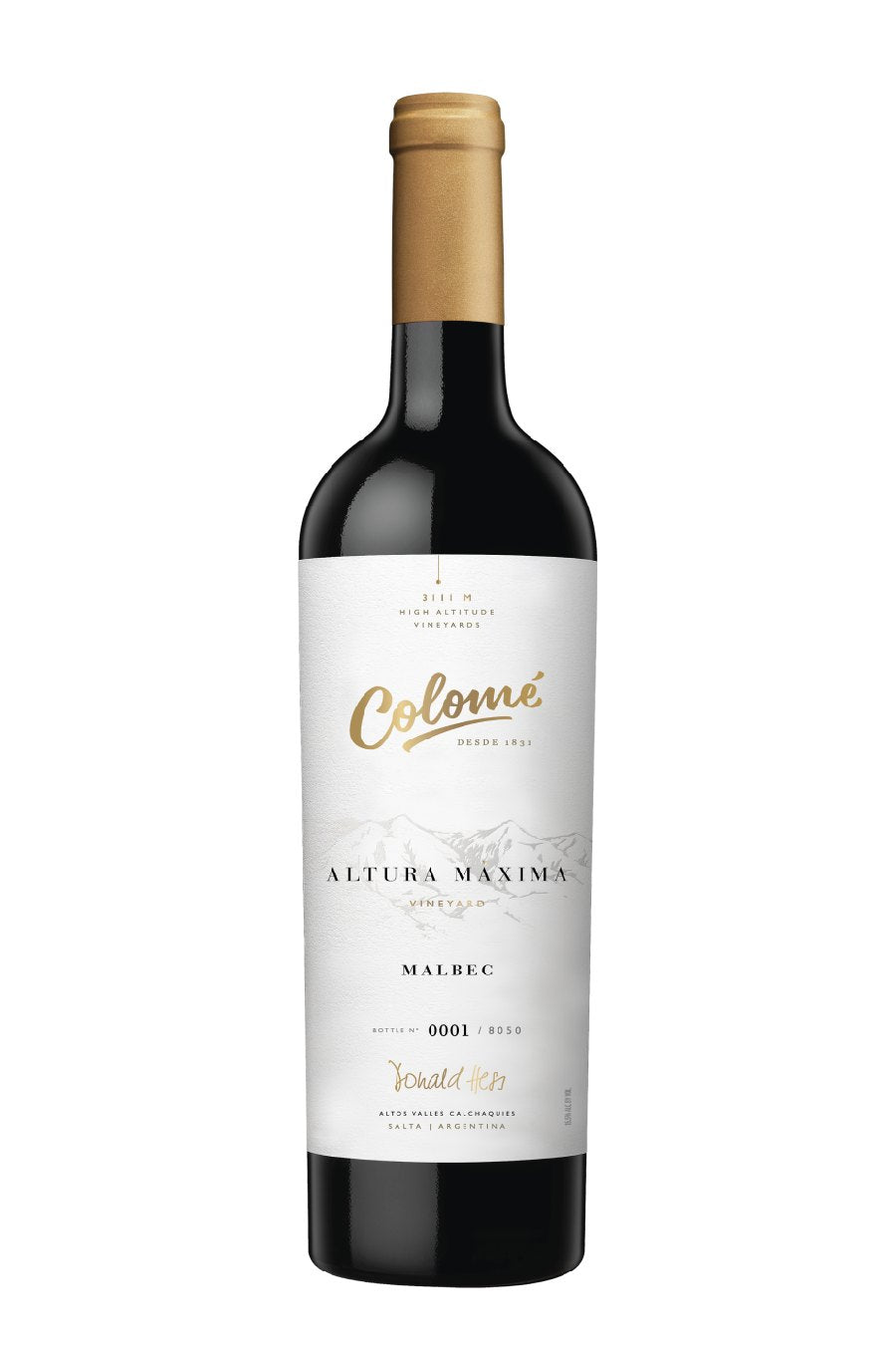Bodega Colome Altura Maxima Malbec 2019 - 750 ML