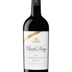 Charles Krug Family Reserve Generations Red Wine 2018 - 750 ML