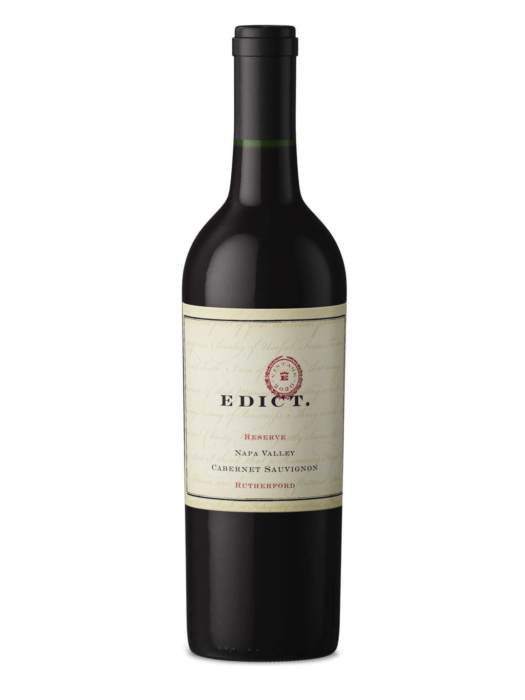 Edict Napa Valley Reserve Cabernet Sauvignon 2022 - 750 ML