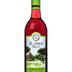St. James Velvet Red Sweet - 750 ML
