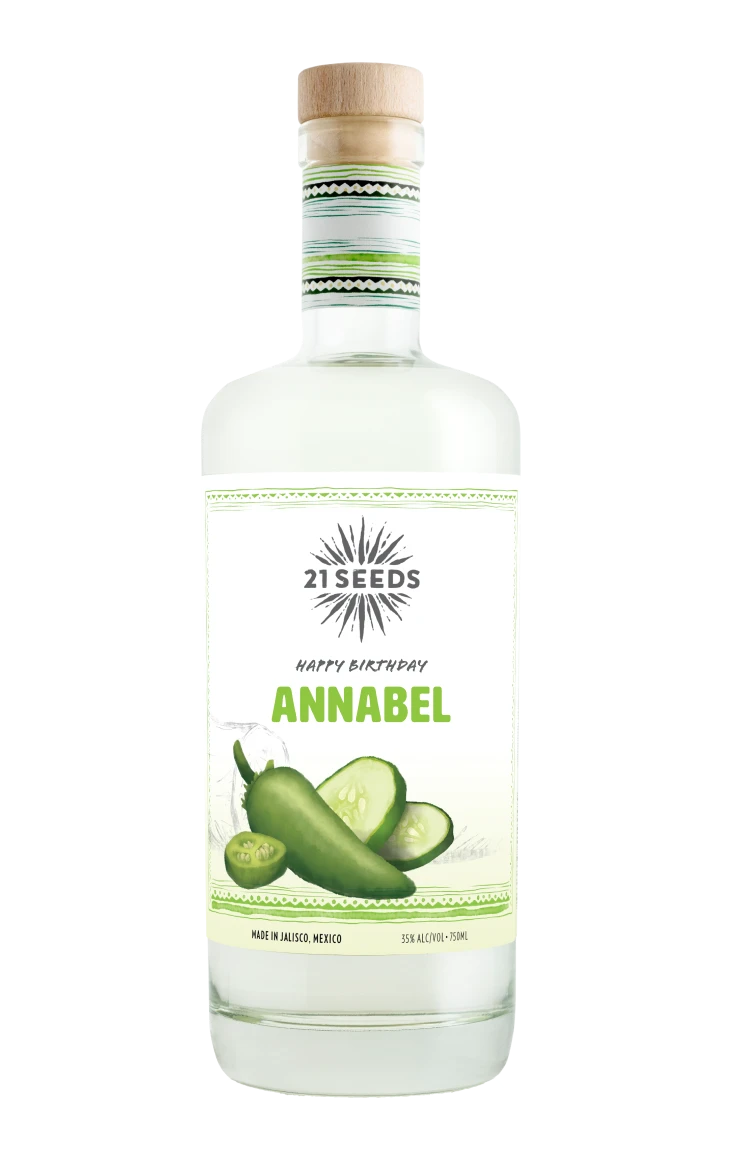 21 Seeds Cucumber Jalapeno Infused Tequila