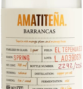 Amatiteña Barrancas Tequila 700ml