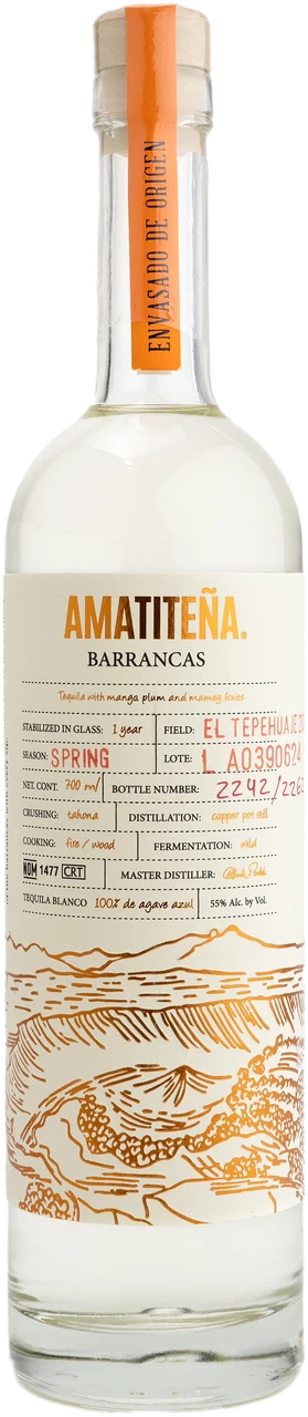 Amatiteña Barrancas Tequila 700ml