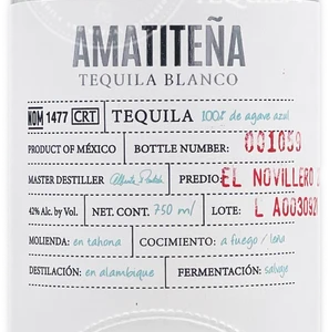 Amatiteña Tequila Blanco 750ml