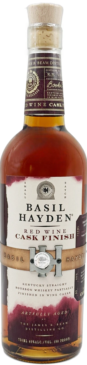 Basil Hayden Red Wine Cask Finish Bourbon Whiskey