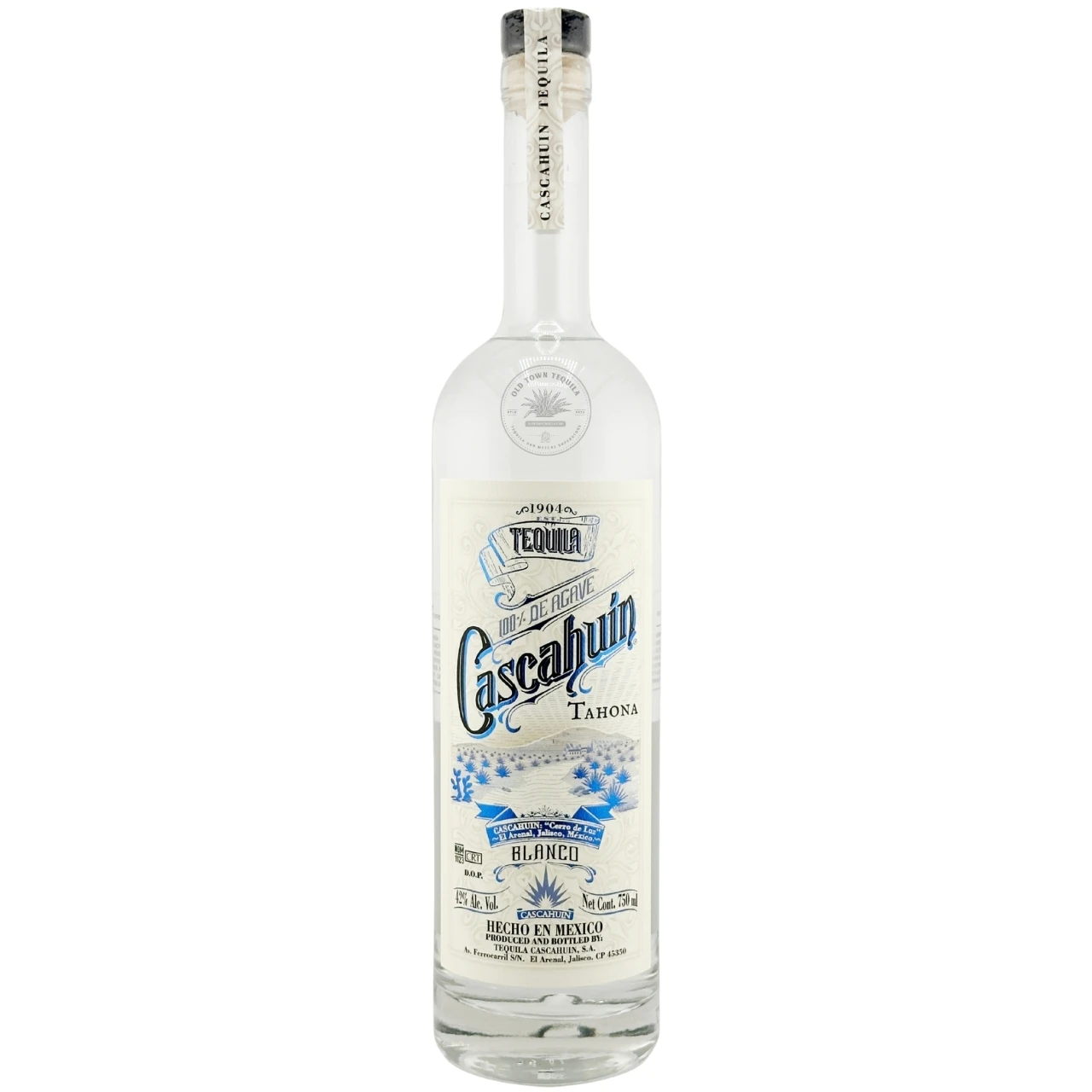 Cascahuin Tahona Blanco Tequila