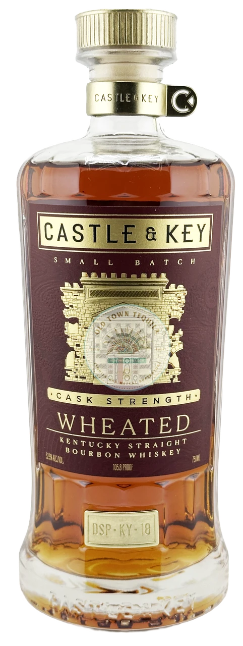 Castle & Key Cask Strength Wheated Bourbon Whiskey